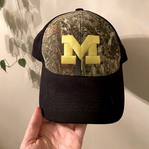 University of Michigan cap hat unisex camo
